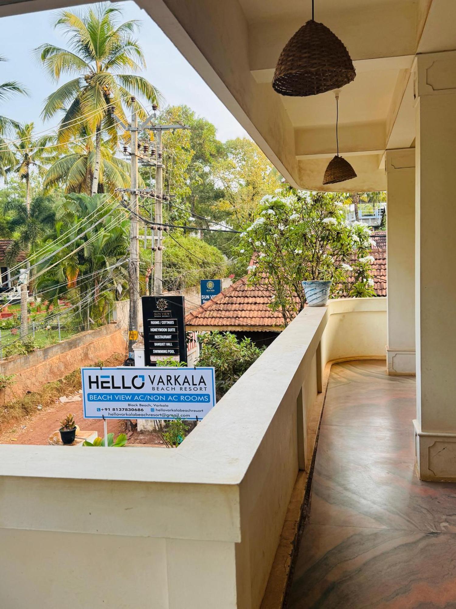 Beach View Balcony Resort By Hello Варкала Екстериор снимка